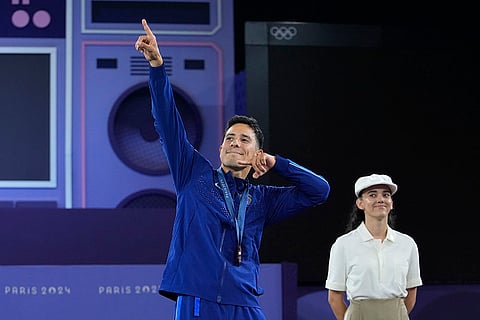 Paris Olympic Breaking B-Boys: Bronze medallist United States Victor Mantalvo, known as B-Boy Victor